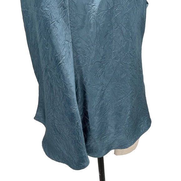 Vince Blue Sleeveless Top - Picture 4 of 11